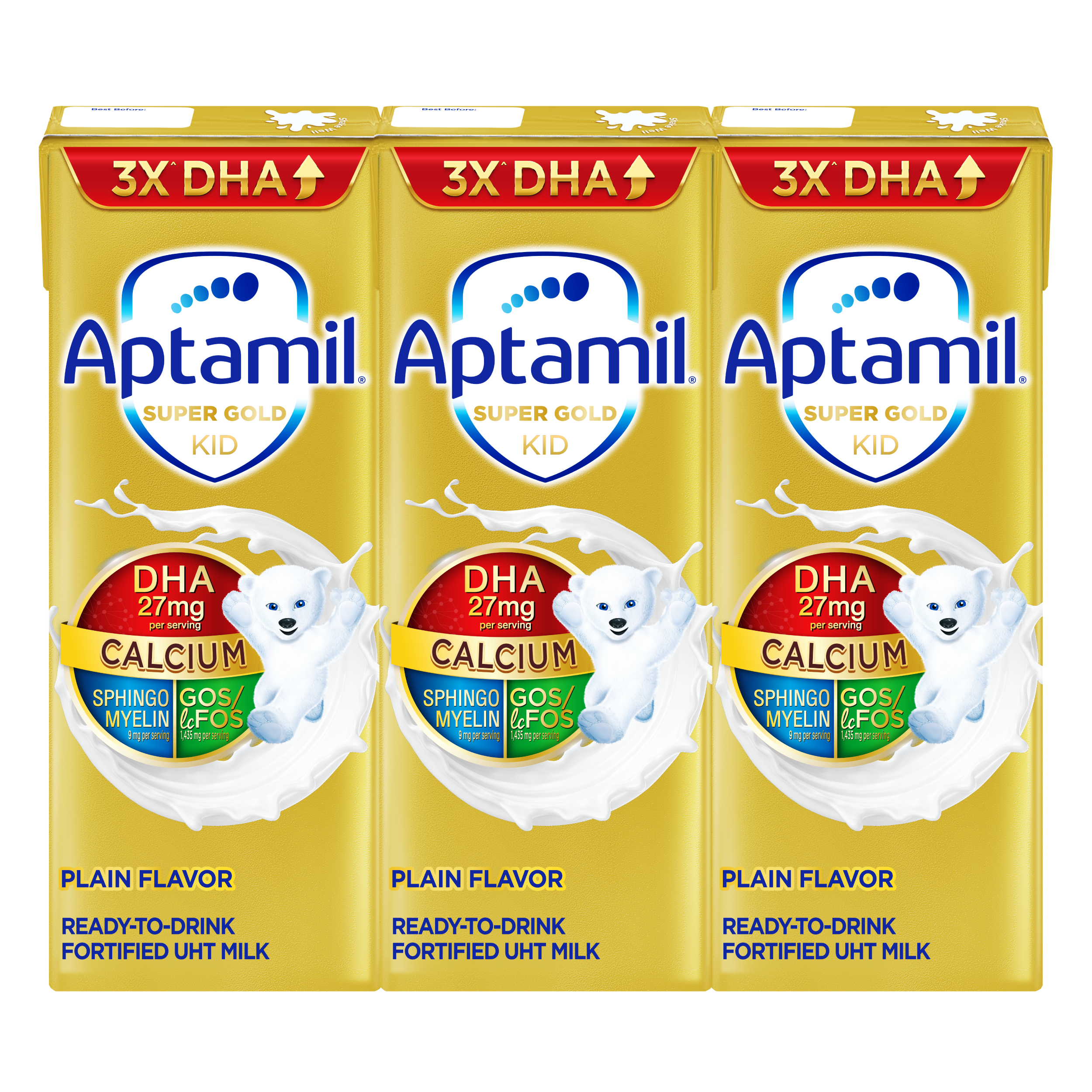 Aptamil Super Gold Kid cung cấp đến 27mg DHA